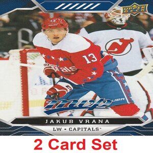 Jakub Vrana Hockey Card Collection